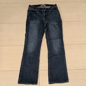 Levi's Dark Blue Boot Cut Women's Jeans